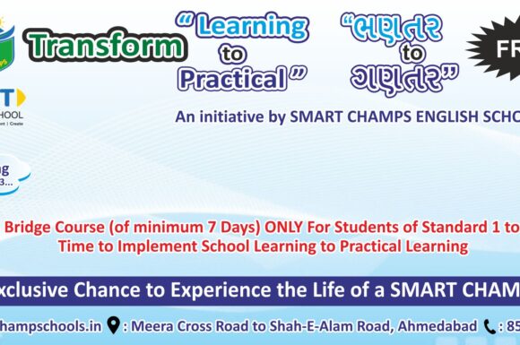 Bridge Course Only for student Std 1 to 8( Learning Transform to Practical)